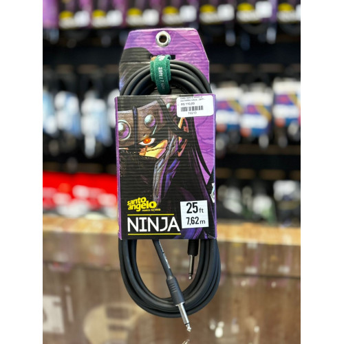Cabo Santo Angelo Guitarra Ninja - 25ft - 7,62mts, P-10 X P-10