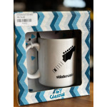 Caneca Glassral Ceramica Vidademusico Estampa Guitarra
