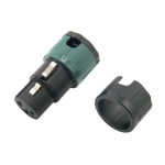 Plug Santo Angelo Xlr Femea Low Saslp3f Profile
