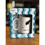 Caneca Glassral Ceramica Vidademusico Estampa Guitarra