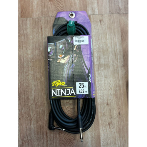 Cabo Santo Angelo Guitarra Ninja - 25ft - 7,62mts, P-10 X P-10l