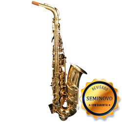 SAXOFONE ALTO SCHIEFFER SCHAS004 LAQ - SEMINOVO
