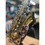 Saxofone Alto Schieffer  Laq/ Ch Niq - Seminovo