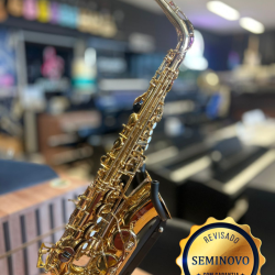 Saxofone Alto Schieffer Schas001 Laq - Seminovo