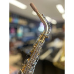 Saxofone Alto Schieffer  Laq/ Ch Niq - Seminovo