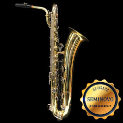 SAXOFONE BARITONO SELMER USA LAQ/NIQ - SEMINOVO