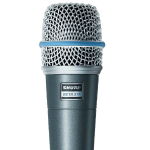 Microfone Shure Beta 57a com Fio Eletrodinamico