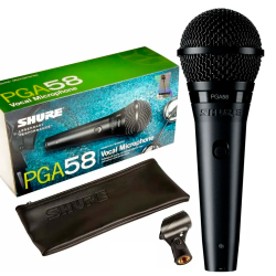 MICROFONE SHURE PGA58 LC C/FIO - 10107