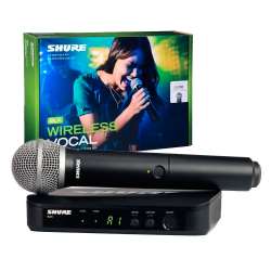 MICROFONE SHURE BLX24BR PG58 M15 SEM FIO - 10069