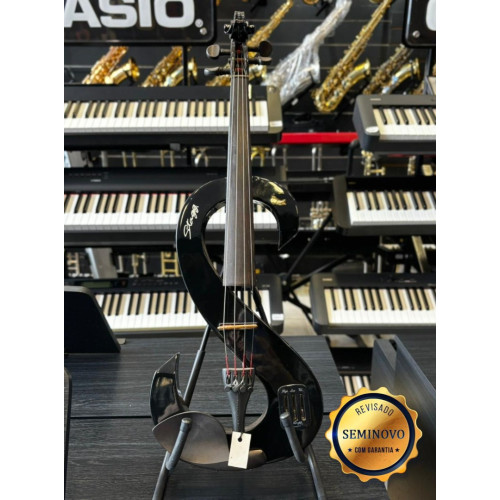 VIOLINO STAGG ELETRICO 4/4 - SEMINOVO VIOLINO STAGG ELETRICO 4/4 - SEMINOVO