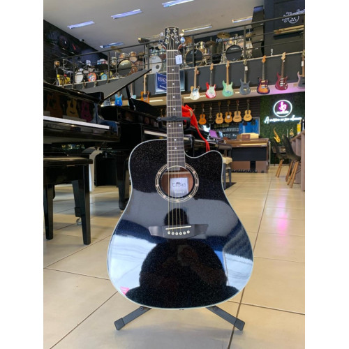 Violao Strinberg Aco Cd40c Bk Cromo - 13365