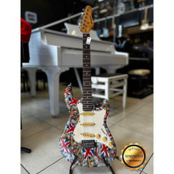 Guitarra Strinberg Lsts Bandeira da Inglaterra - Seminovo