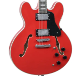 Guitarra Strimberg Shs300 Semi Acustica Vermelha