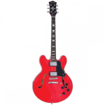 Guitarra Strimberg Shs300 Semi Acustica Vermelha