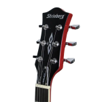 Guitarra Strimberg Shs300 Semi Acustica Vermelha