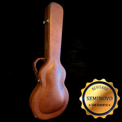 CASE TAGIMA GUITARRA LES PAUL MARROM - SEMINOVO