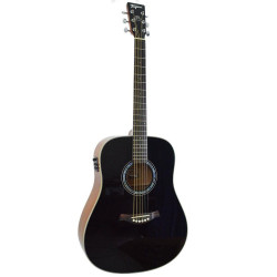 VIOLAO TAGIMA TW25 EL ACUSTICO BK