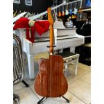 Violao Tagima  Folk Swell Deluxe Cutaway Aco Spruce Solido Owh Branco