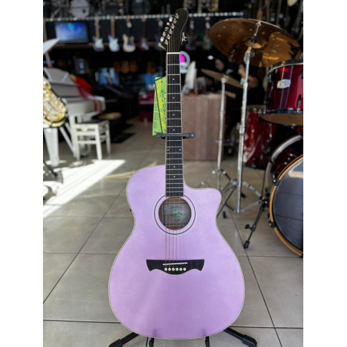 Violao Tagima  Rio Negro Cutaway Mills Lilas 