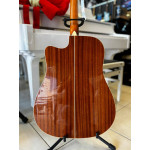 Violao Tagima  Folk Swell Deluxe Cutaway Aco Spruce Solido Owh Branco