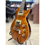 Guitarra Tagima Les Paul Mirach Transparent Amber C/ Case- Seminovo