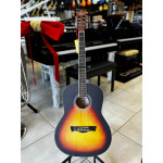 Violao Memphis Parlor Acustico Aco Linden Ad-40 Sbs 