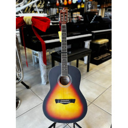 Violao Memphis Parlor Acustico Aco Linden Ad-40 Sbs 