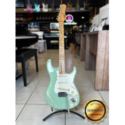 Guitarra Tagima T635 Surf Green com Capa Elo - Seminovo