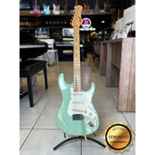 Guitarra Tagima T635 Surf Green com Capa Elo - Seminovo