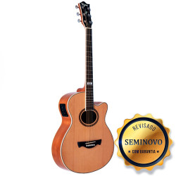 VIOLAO TAGIMA DALLAS EL ACUSTICO NTS ACETINADO - SEMINOVO