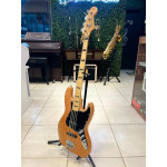 Contra Baixo Fender Squier Jazz Bass Natural - Seminovo 