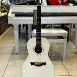 Violao Tagima  Parlour Nazca El Acustico Branco Owhs