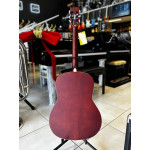 Violao Memphis Parlor Acustico Aco Linden Ad-40 Sbs 