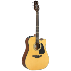 VIOLAO TAKAMINE FOLK ELETRICO GD30 CE NATURAL TAMPO SOLIDO