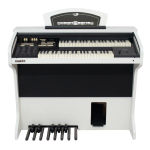 ORGAO TOKAI MD5 BRANCO COM BANQUETA