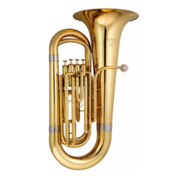 Tuba Compacta 4 Pistos 4/4 Bombardão Bb Tokai Tb-200l