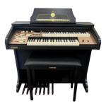 ORGAO TOKAI MD10 EVO PRETO COM BANQUETA