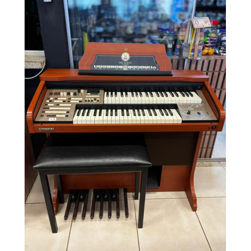 ORGAO TOKAI MD10 EVO CEDRO COM BANQUETA