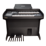 ORGAO TOKAI YX2 PRETO FOSCO COM BANQUETA