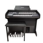 ORGAO TOKAI YX2 PRETO FOSCO COM BANQUETA