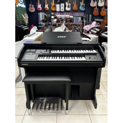 ORGAO TOKAI YX2 PRETO FOSCO COM BANQUETA