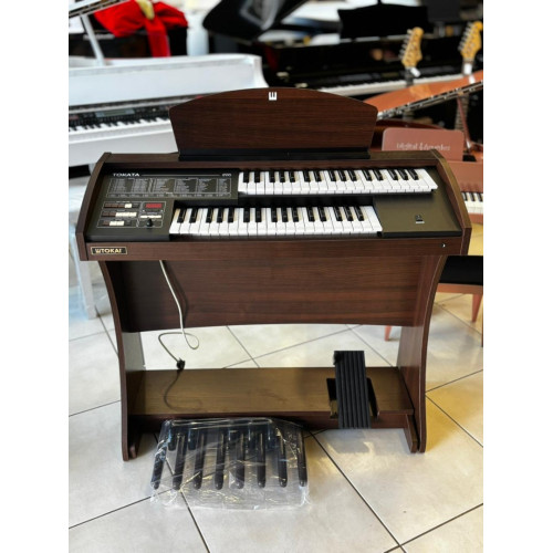 Orgao Tokai Tokata Portatil C/Banqueta Amadeirado