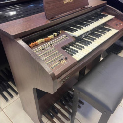 Orgao Tokai Md102 Amadeirado com Banqueta - Seminovo
