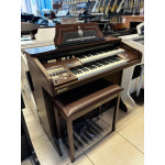 Orgao Tokai T1 Spinet Marrom com Banqueta