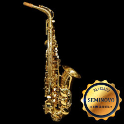 SAXOFONE ALTO VOGGA VSAS701 LAQ - SEMINOVO