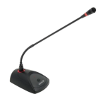 Microfone Vokal Gooseneck Vmm-14ph com Base Funcional Phanton ou 2 Pilhas Aa