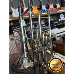 Trombone de Pisto Curto Weril em Dó Niq/laq - Seminovo