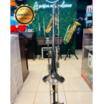 Trombone de Pisto Weril F670 em Sib Niq - Seminovo Trombone de Pisto Weril F670 em Sib Niq - Seminovo