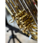 Tuba Weingrill & Nirschl 3/4 4 Pistos Laqueada Si Bemol - Seminovo Tuba Weingrill & Nirschl 3/4 4 Pistos Laqueada Si Bemol - Seminovo