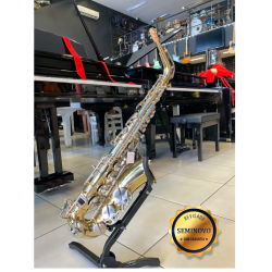 Saxofone Alto Weril Laq/niq C/boquilha e Estojo -Seminovo